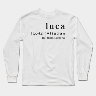 Luca Long Sleeve T-Shirt